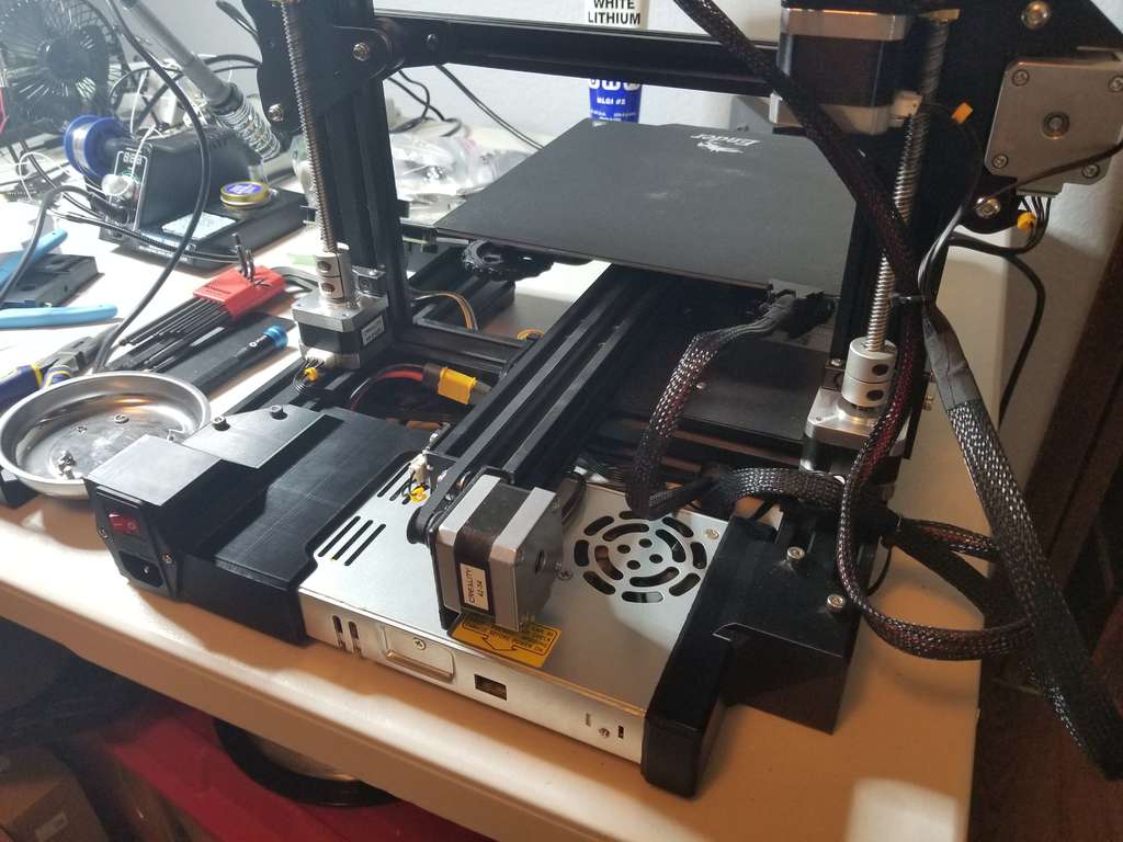 Ender-3 Power Supply Lower Mount