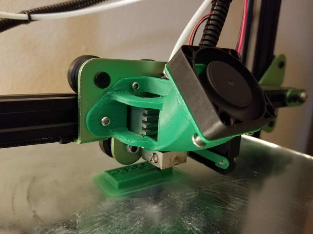 Upgraded TEVO Tornado Hot End Fan Mount