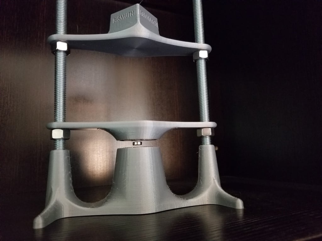Bismuth Magnet Levitator