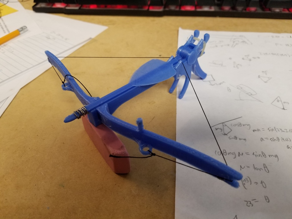 Miniatura 2 do modelo 3D Mini Crossbow