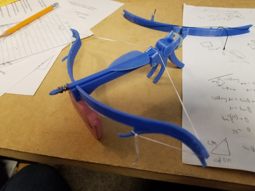 Miniatura 4 do modelo 3D Mini Crossbow