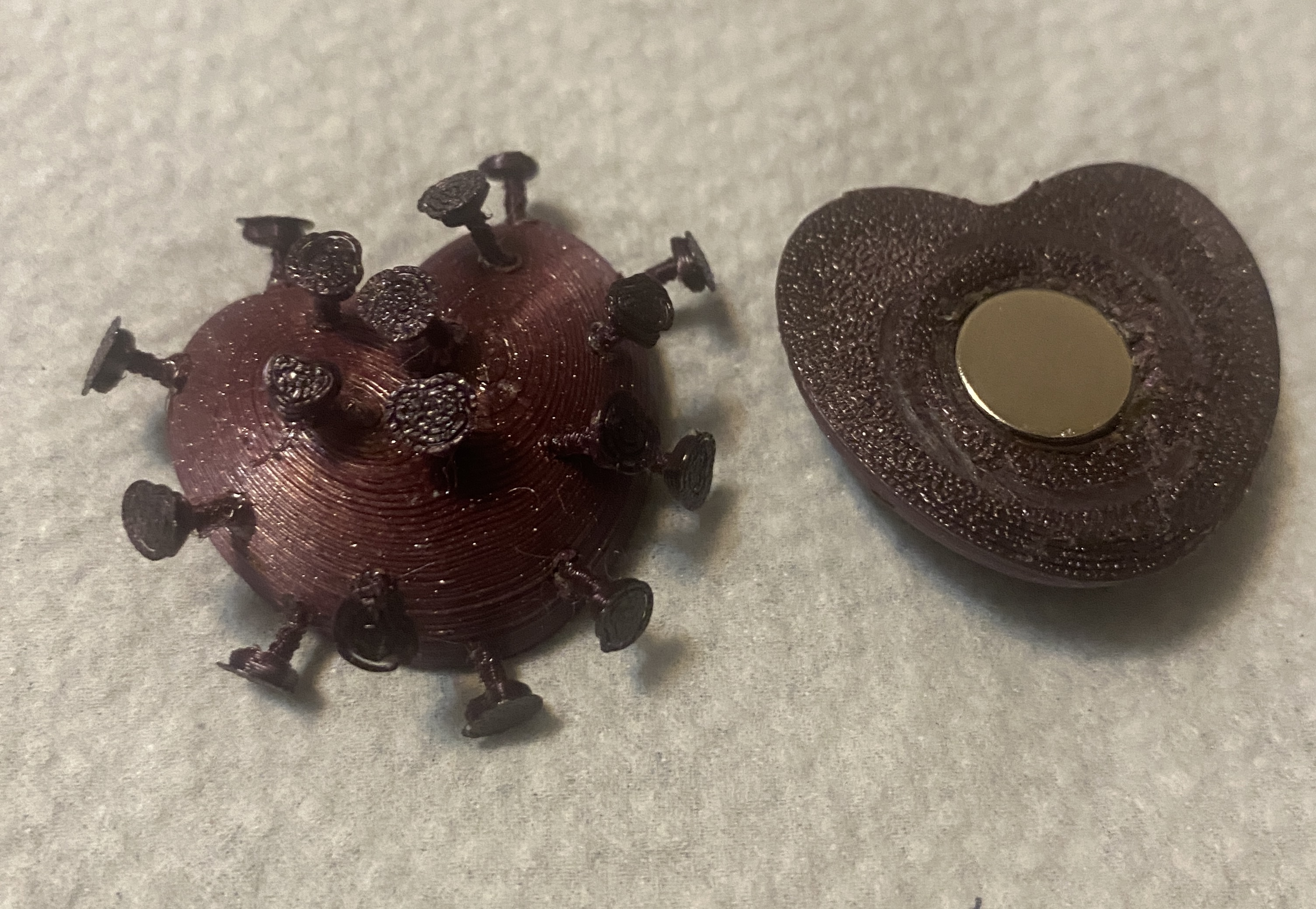 Corazona Virus Magnet Set for Valentines day