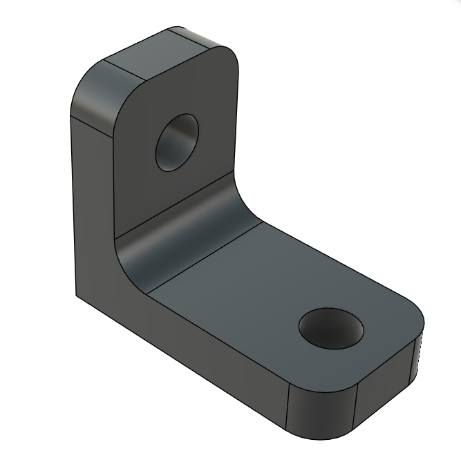 Meanwell LRS-350 bracket small