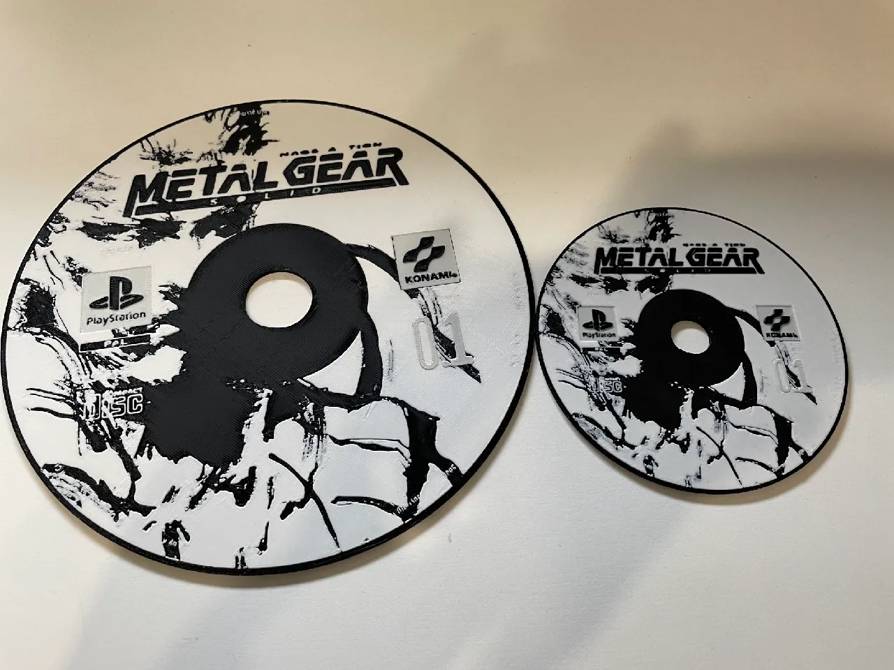 ten56. – Downer Part. 1 メタルコア　廃盤　CD 1点のみ Metal Gear Solid PSX CD Wall Art by Szymon Kozlowski | Download