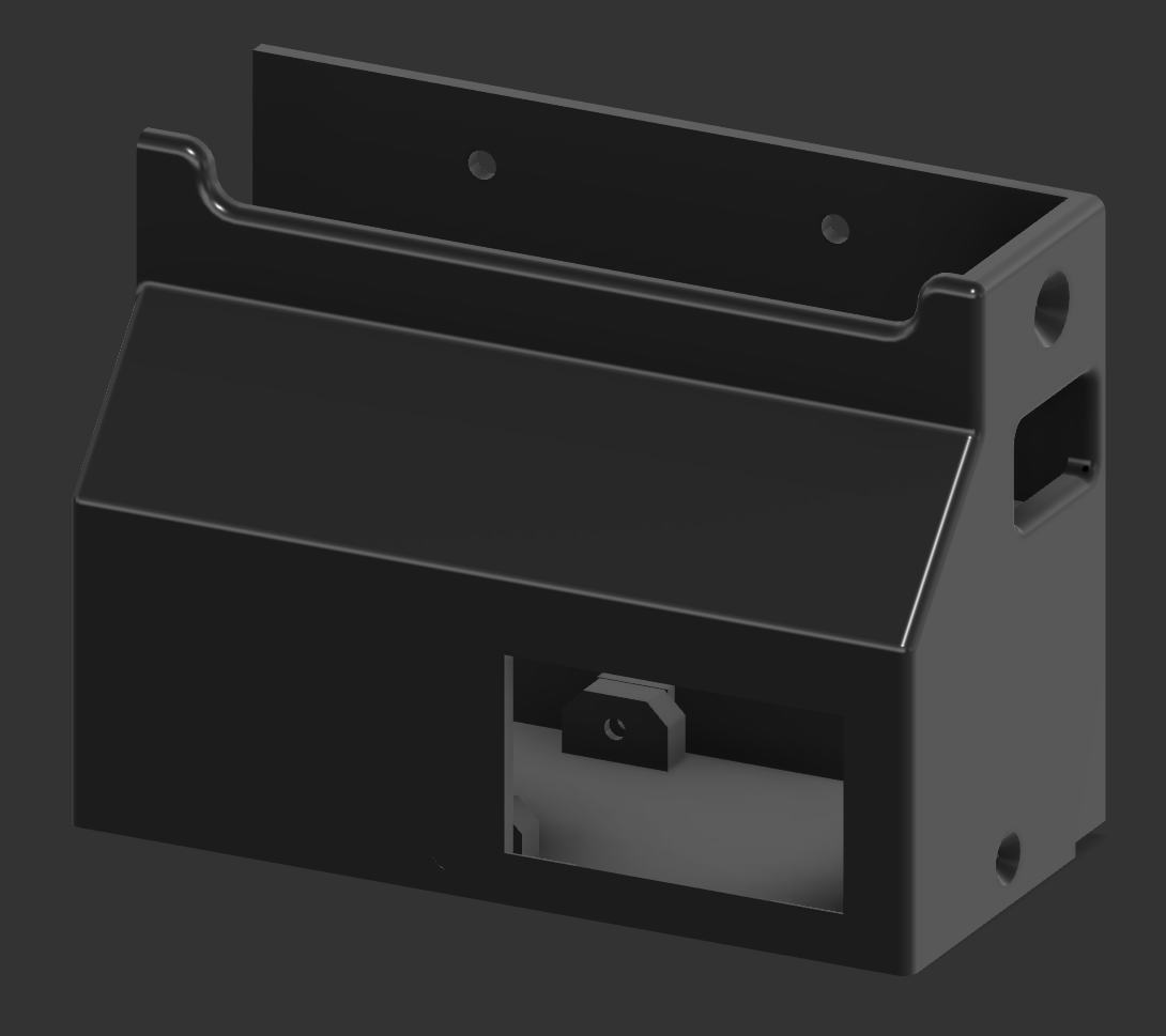 Prusa Mk2/Mk3 Bracket for Meanwell LRS350 using AdamTech Inlet