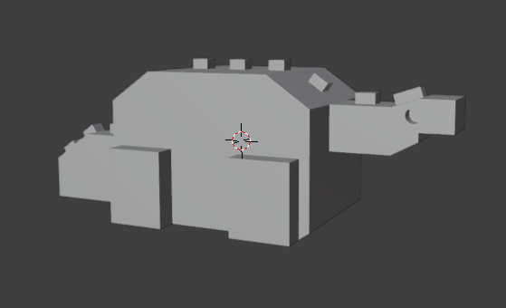 Low Poly Stegosaurus Model