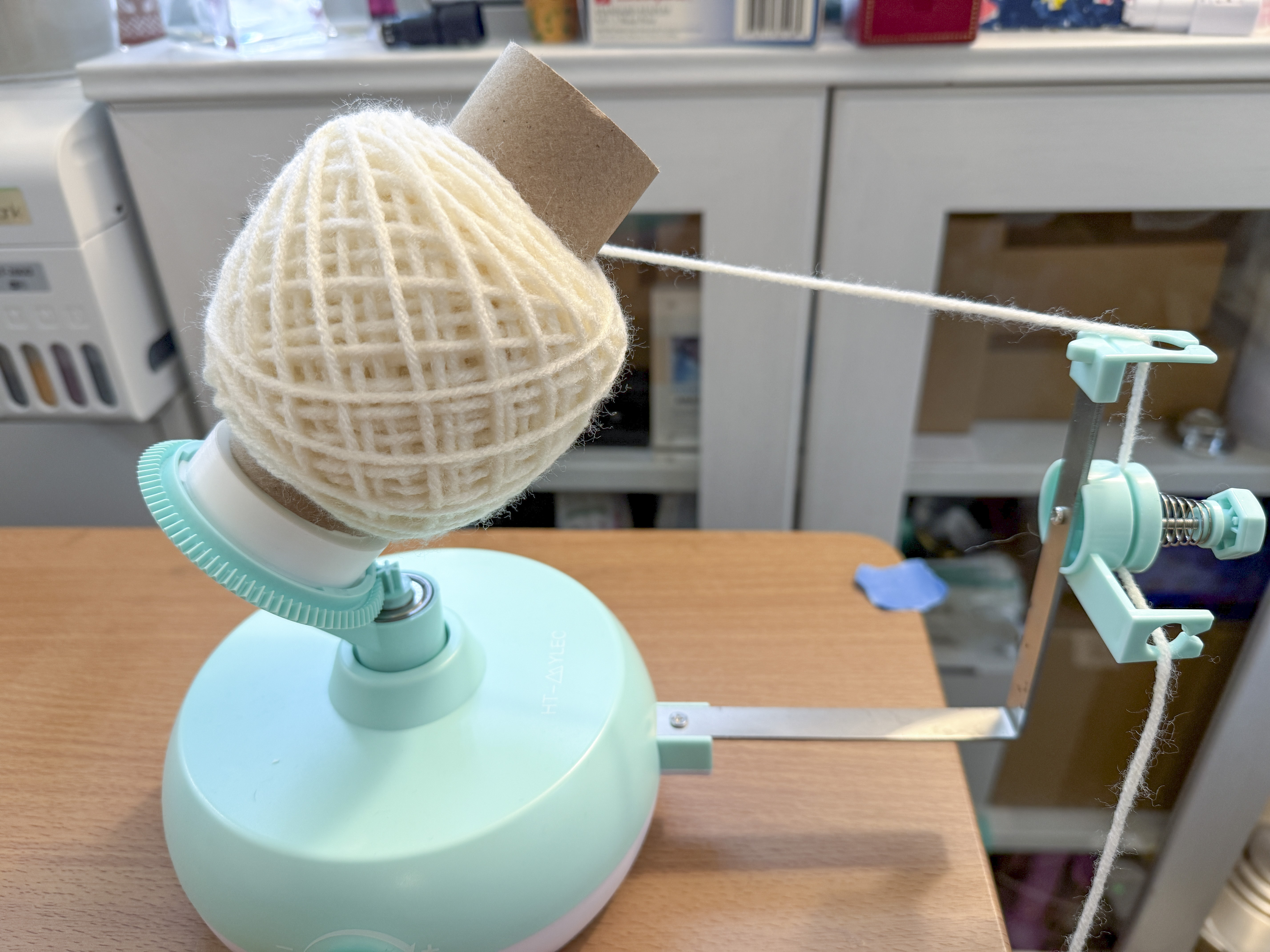 Yarn Winder TP Roll Adapter