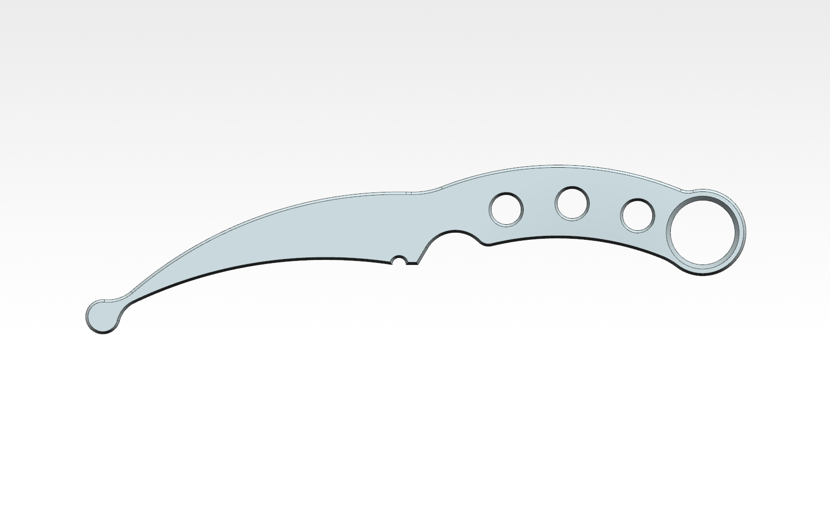 karambit for training