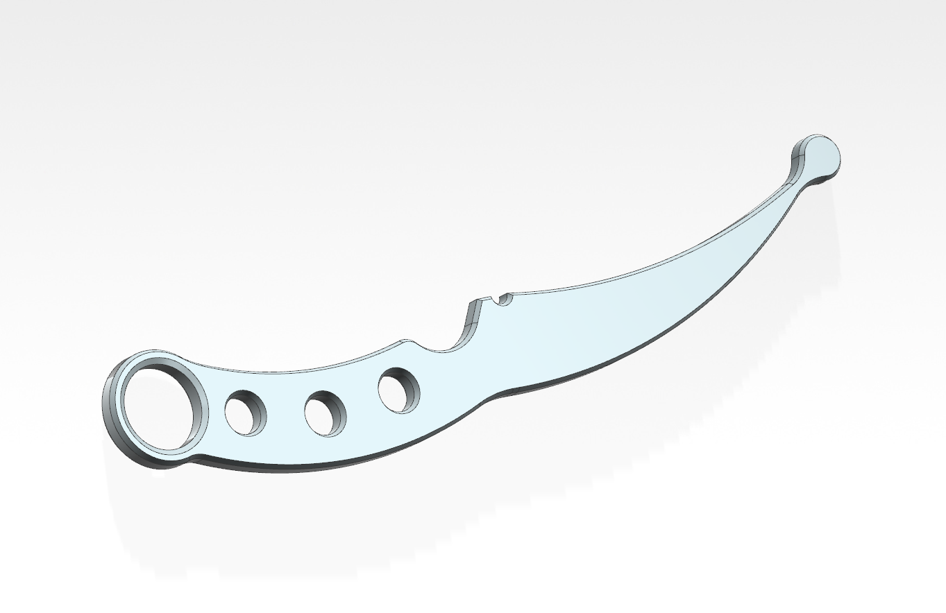 karambit for training — miniatura 3