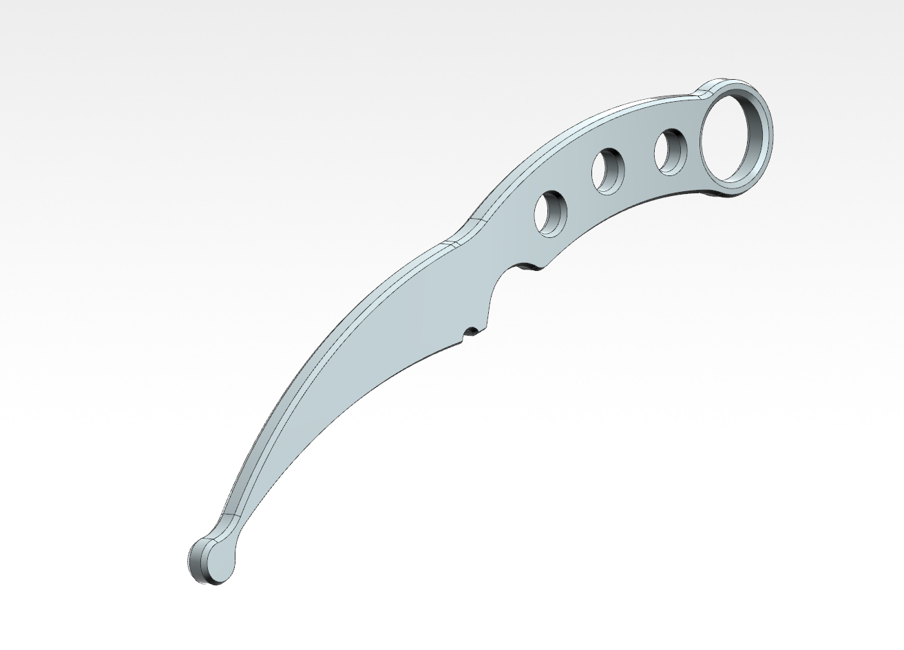 karambit for training — miniatura 2