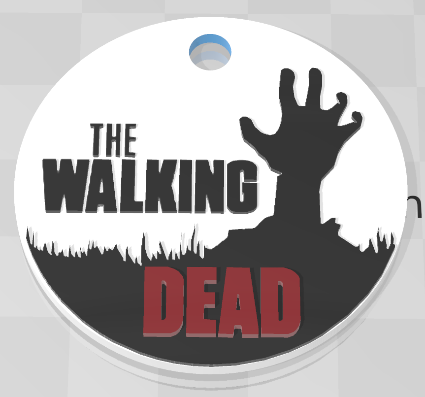 Porte Clés The Walking Dead