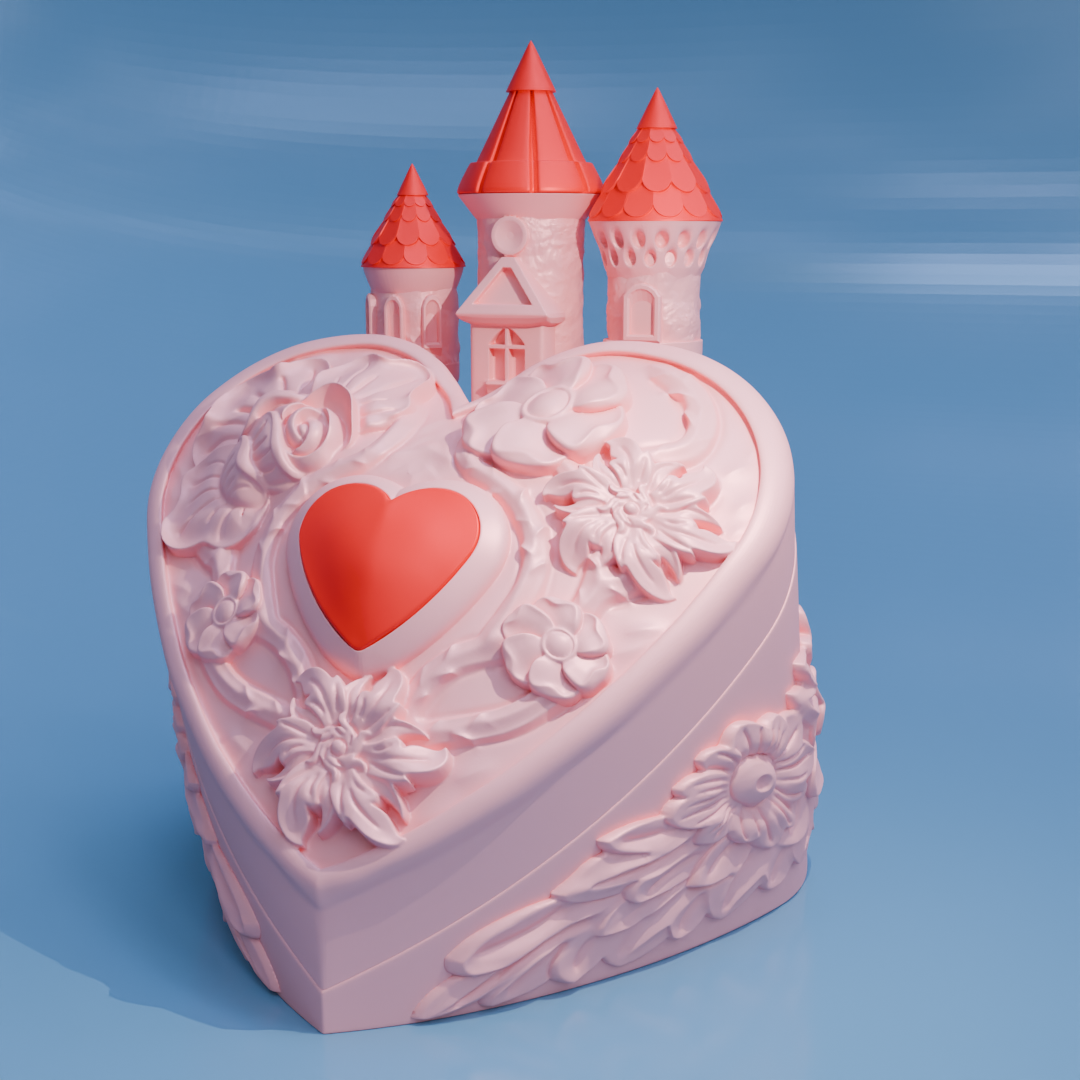Valentine's candy box