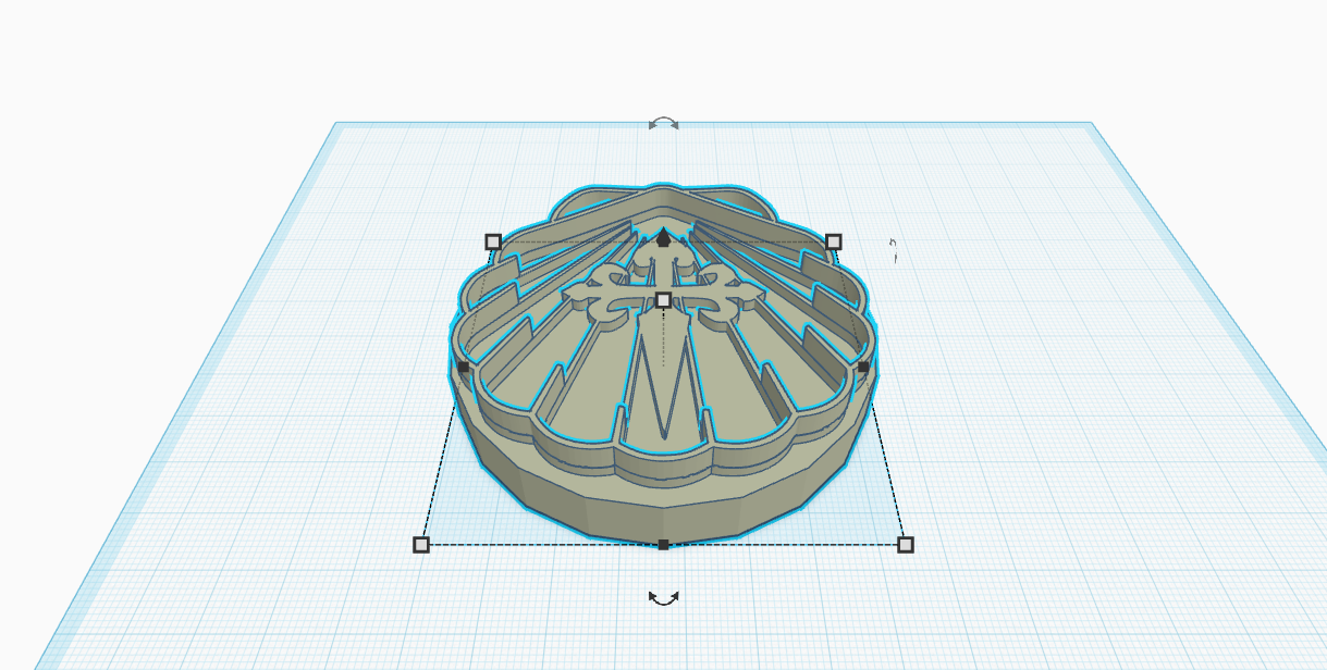 Cookie cutter - St James's shell