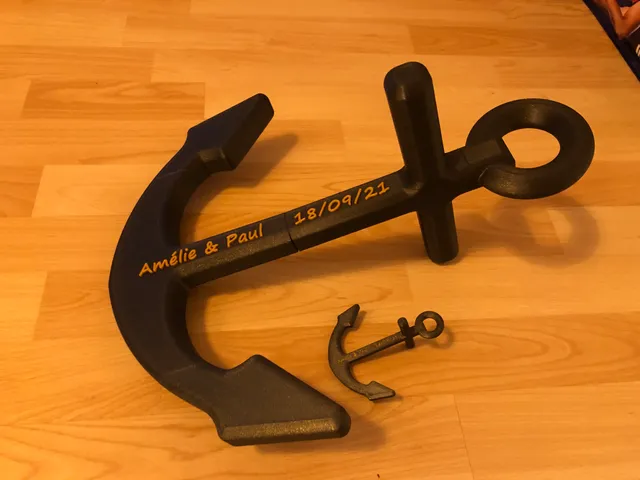 Maritime anchor (no name and no date)