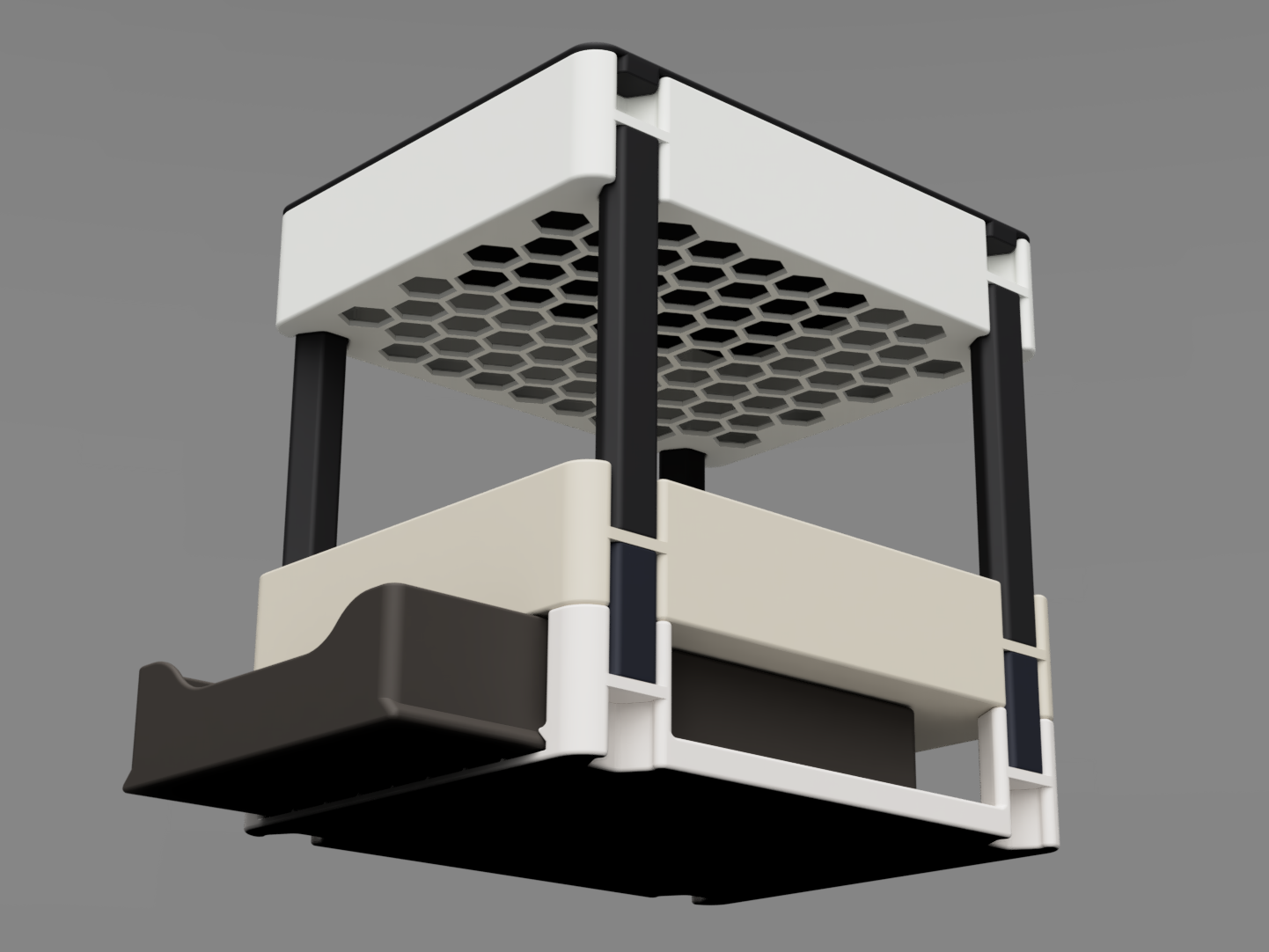 Miniatura 7 do modelo 3D Versatile Stackable Storage Box System