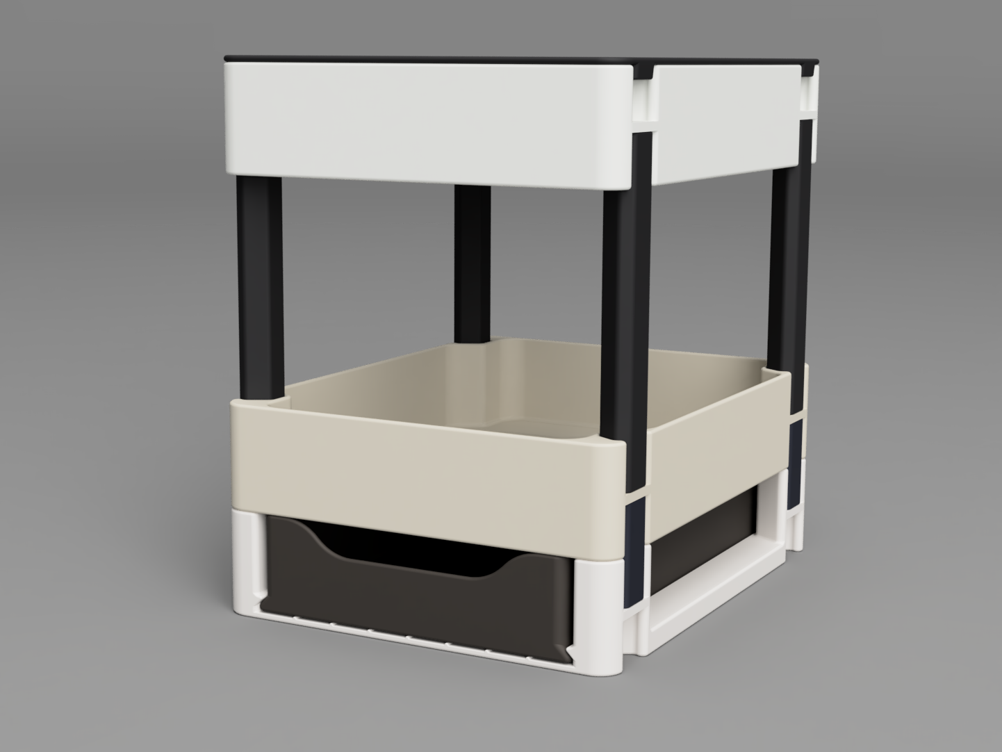 Miniatura 8 do modelo 3D Versatile Stackable Storage Box System