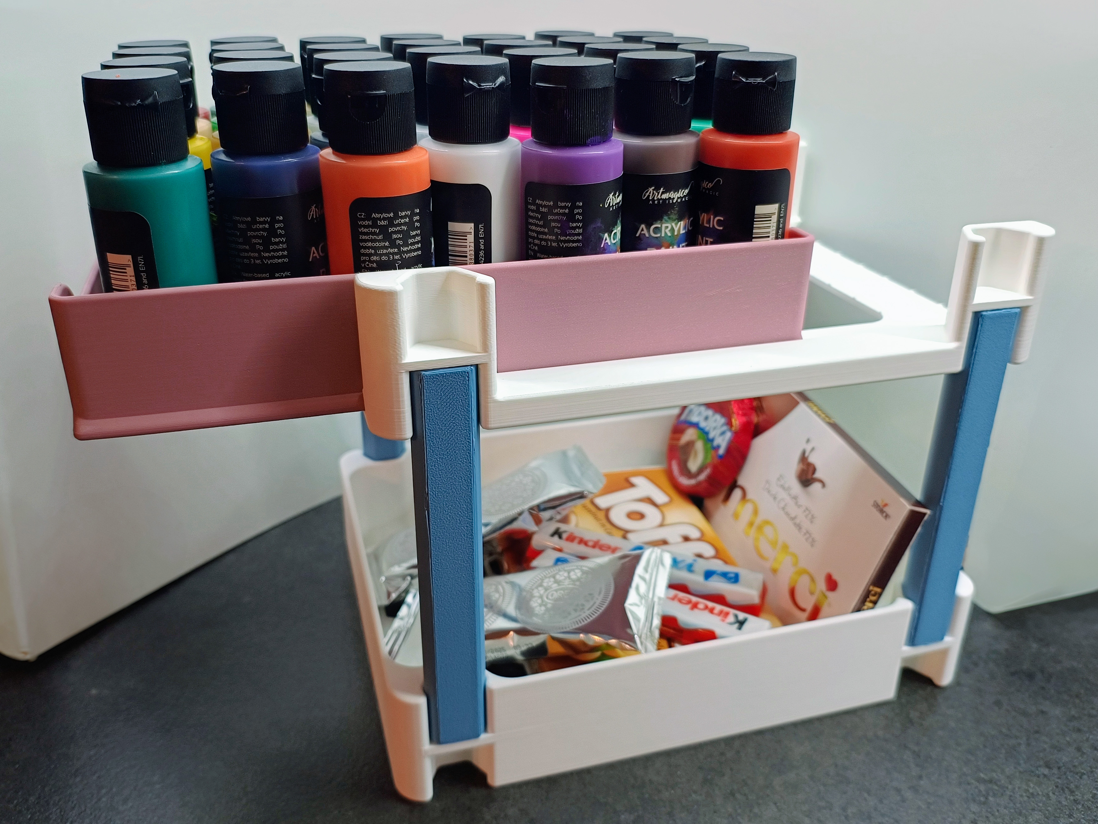 Miniatura 5 do modelo 3D Versatile Stackable Storage Box System