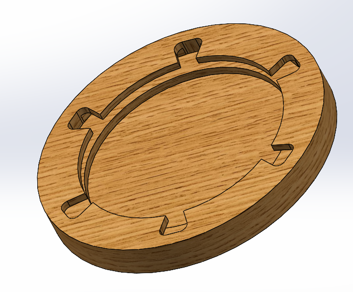 Standalone base for lamps