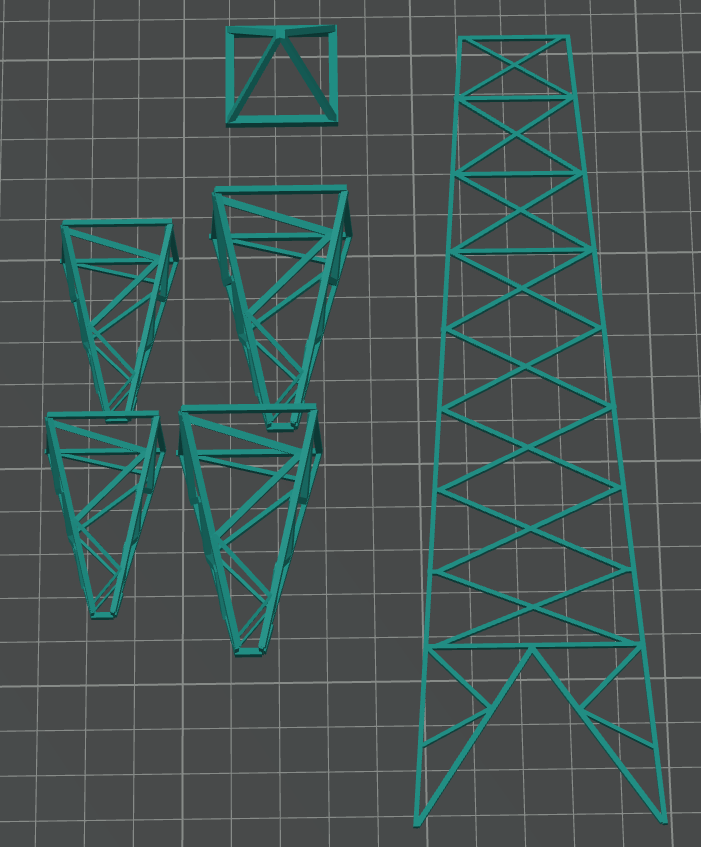 High voltage tower