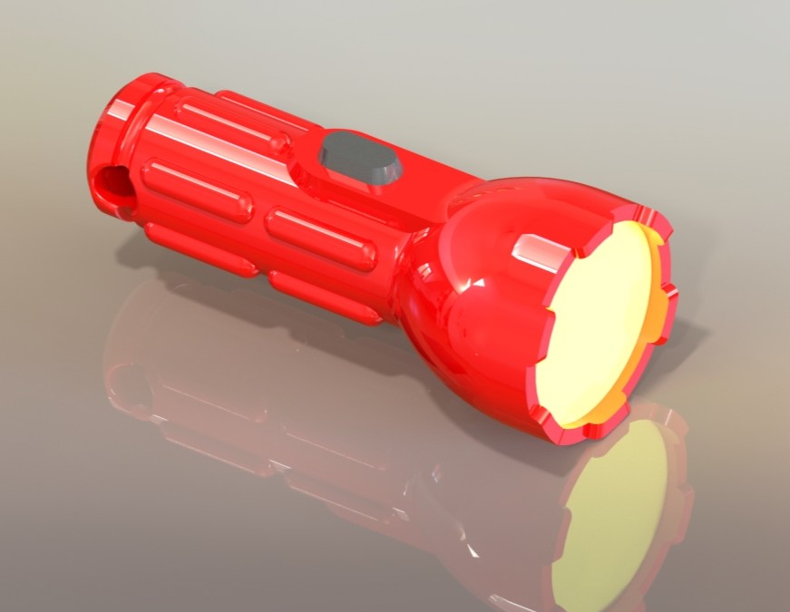 Flashlight Keychain
