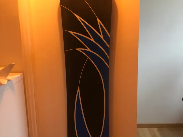 Snowboard wall mount