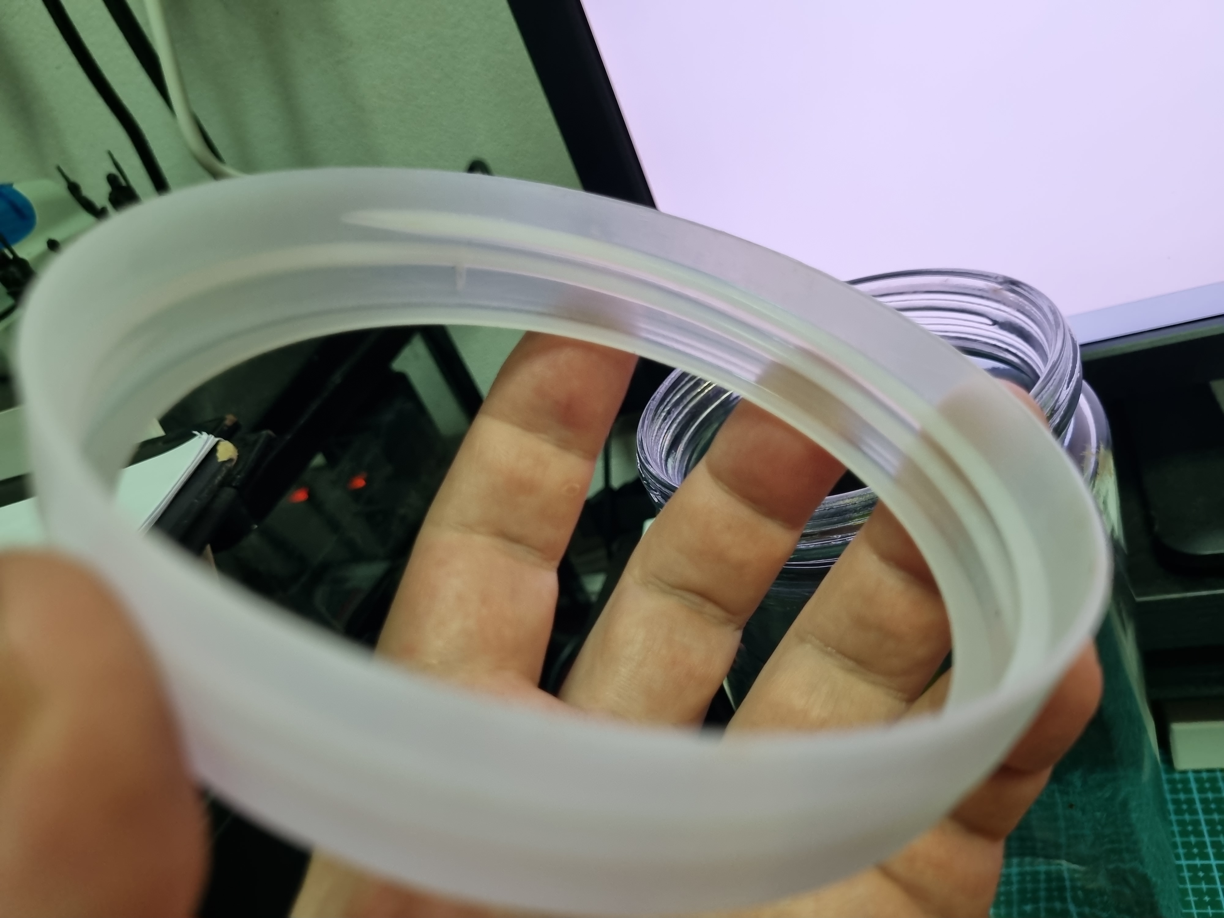 Lid for glass spaghetti container — miniatura 3