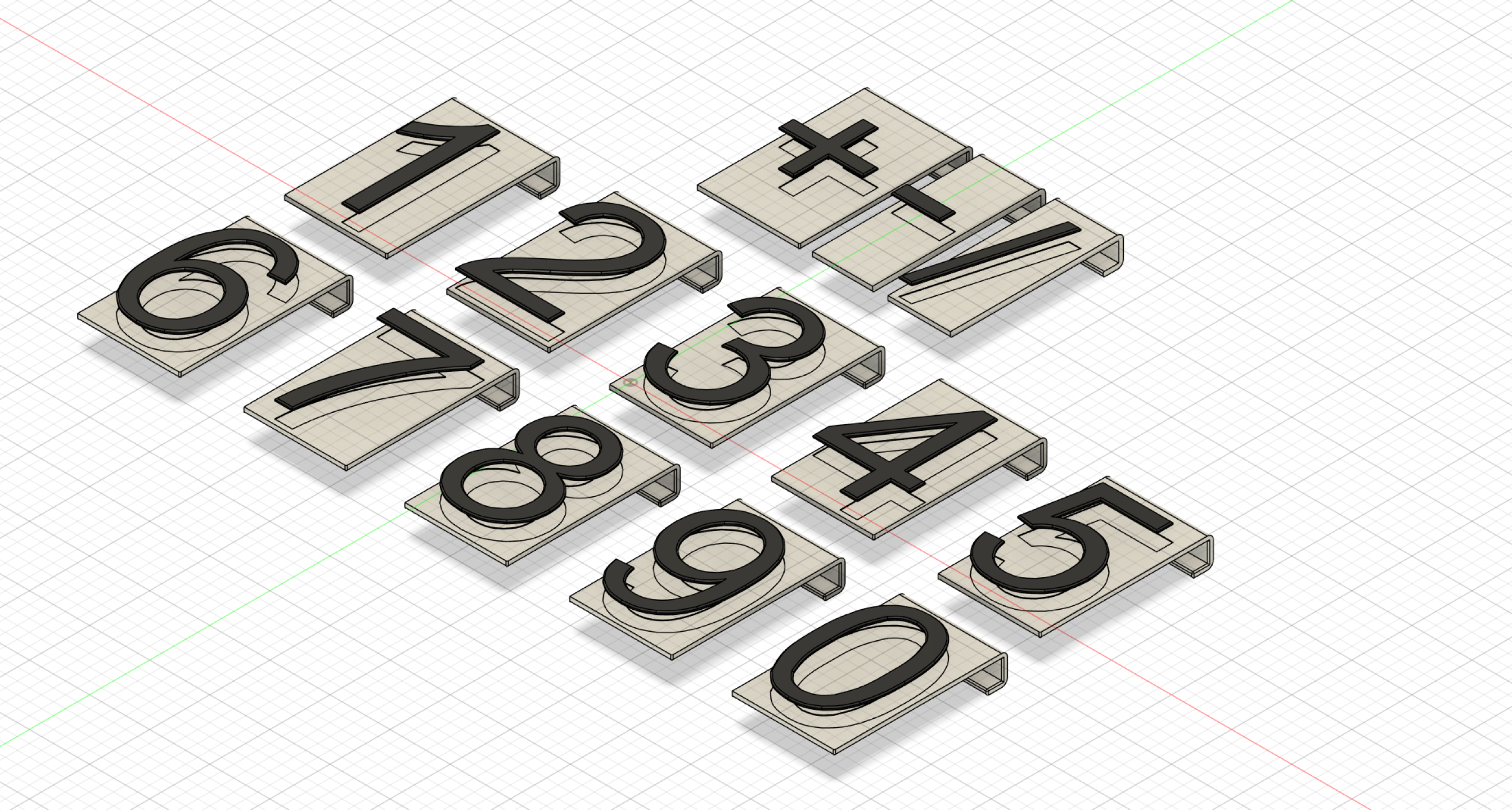 Number and Plate Collection
