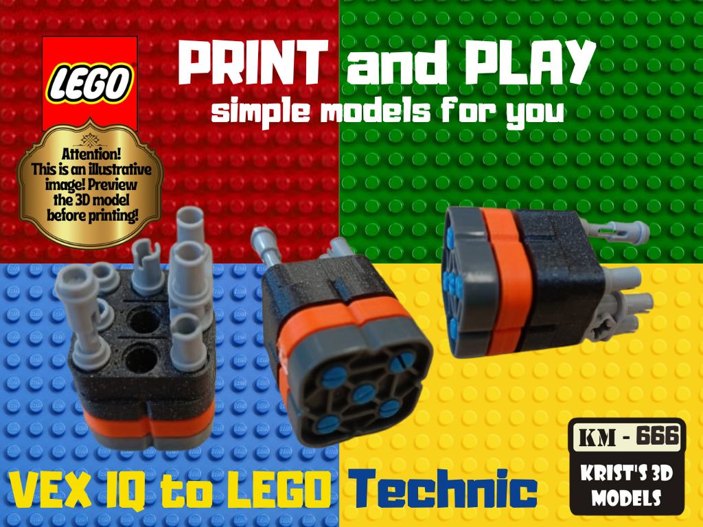VEX IQ to LEGO Technic