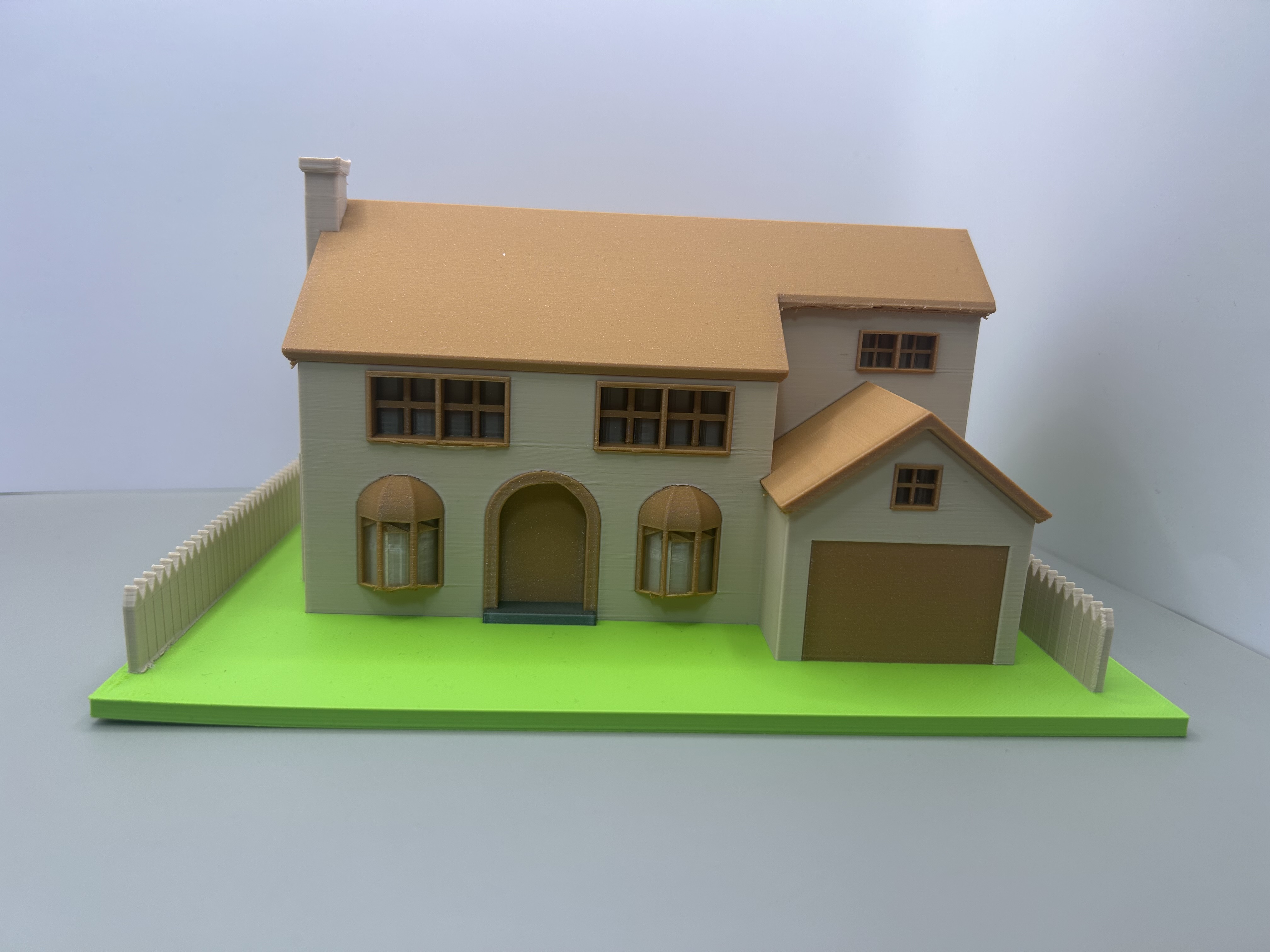 Simpsons house
