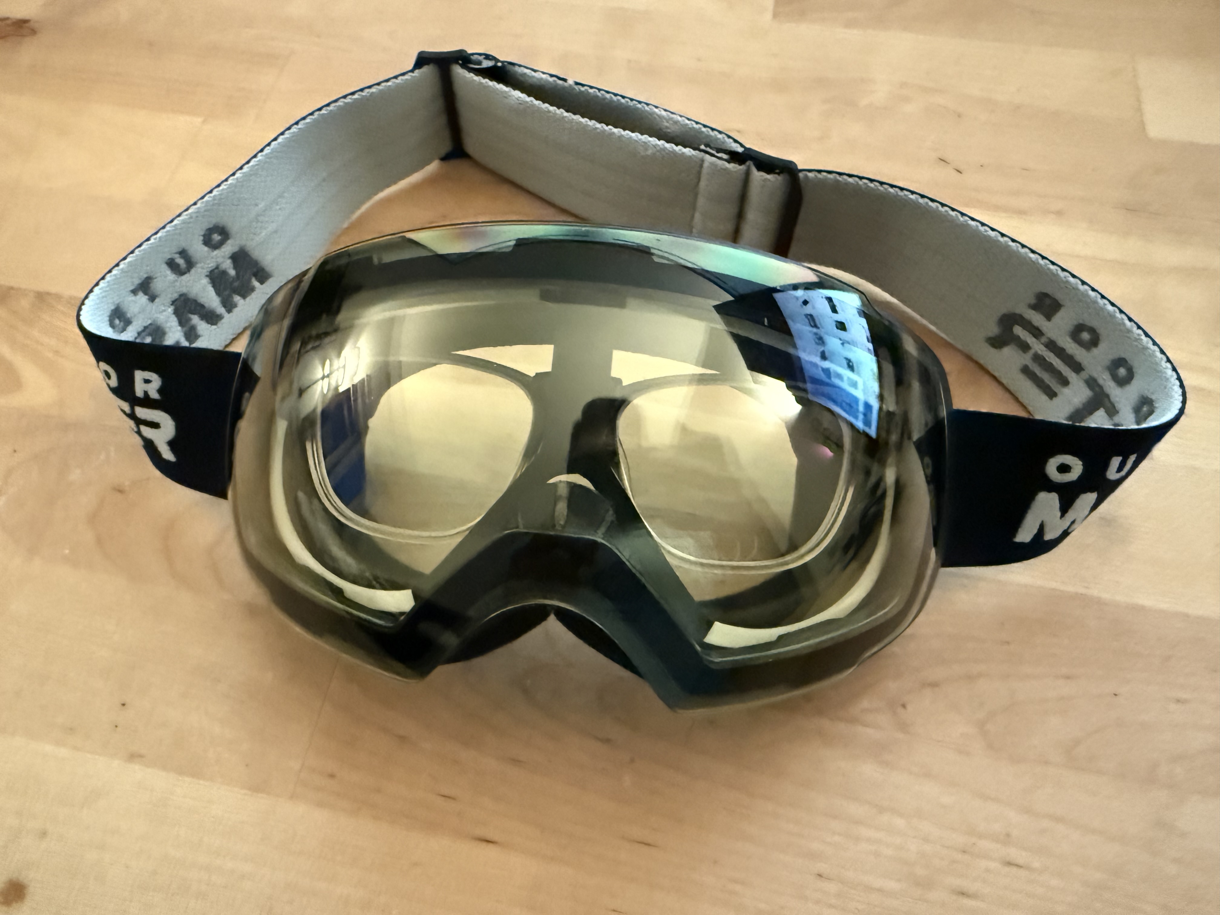 Ski Goggle Prescription Insert (Adjustable)