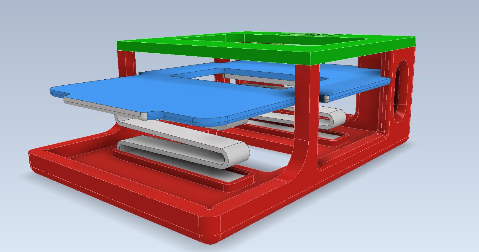 TCD - standard size cartridge - 3D printable spring