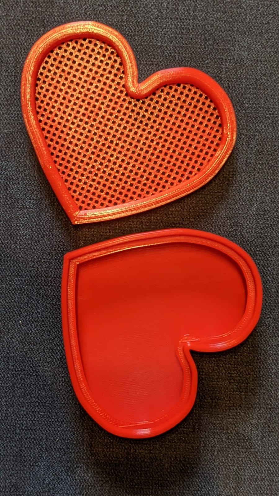 cress strainer heart