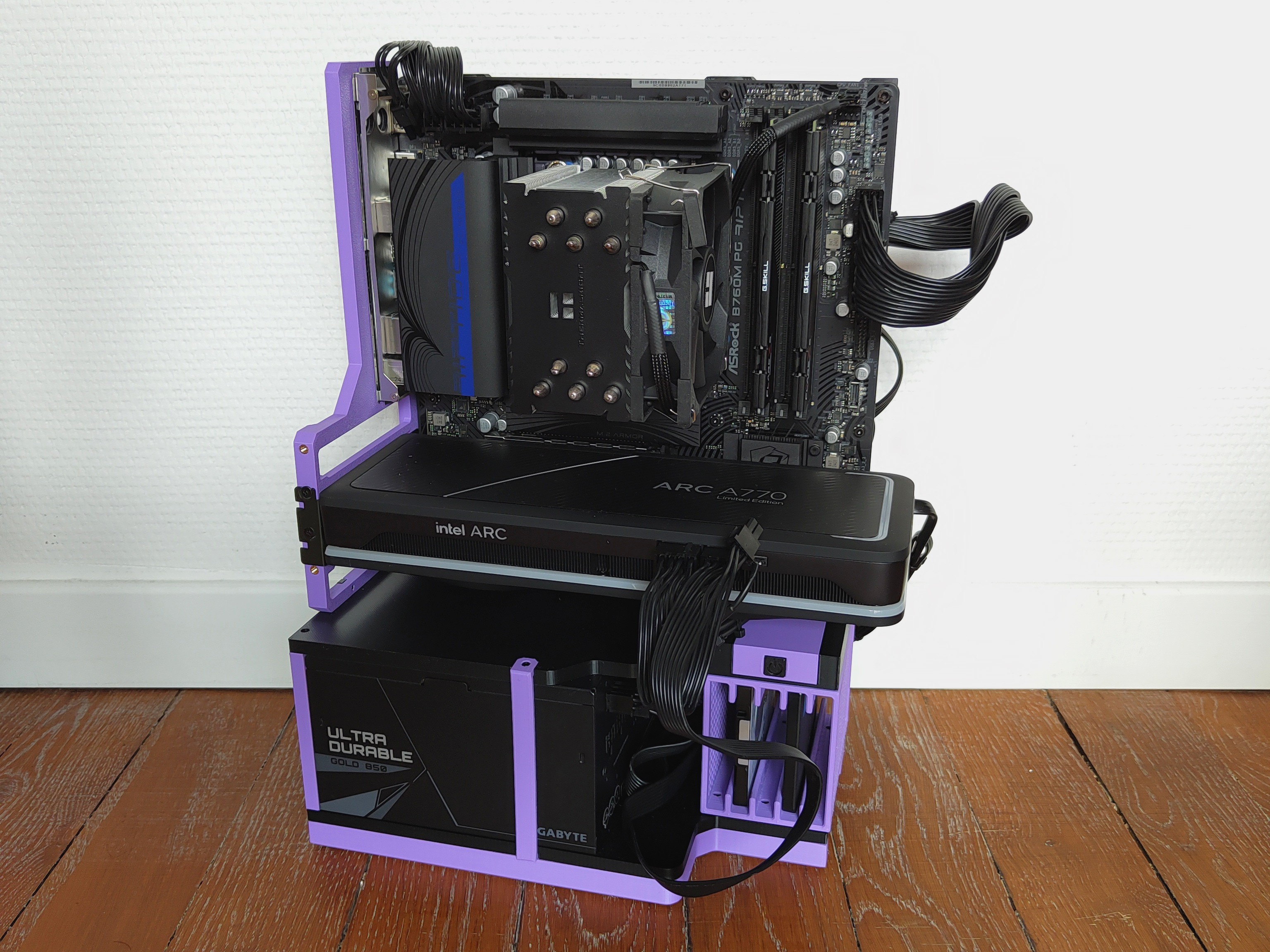 LxW Open Air - A 3DPrinted mATX Case for Minimalist, Affordable Builds