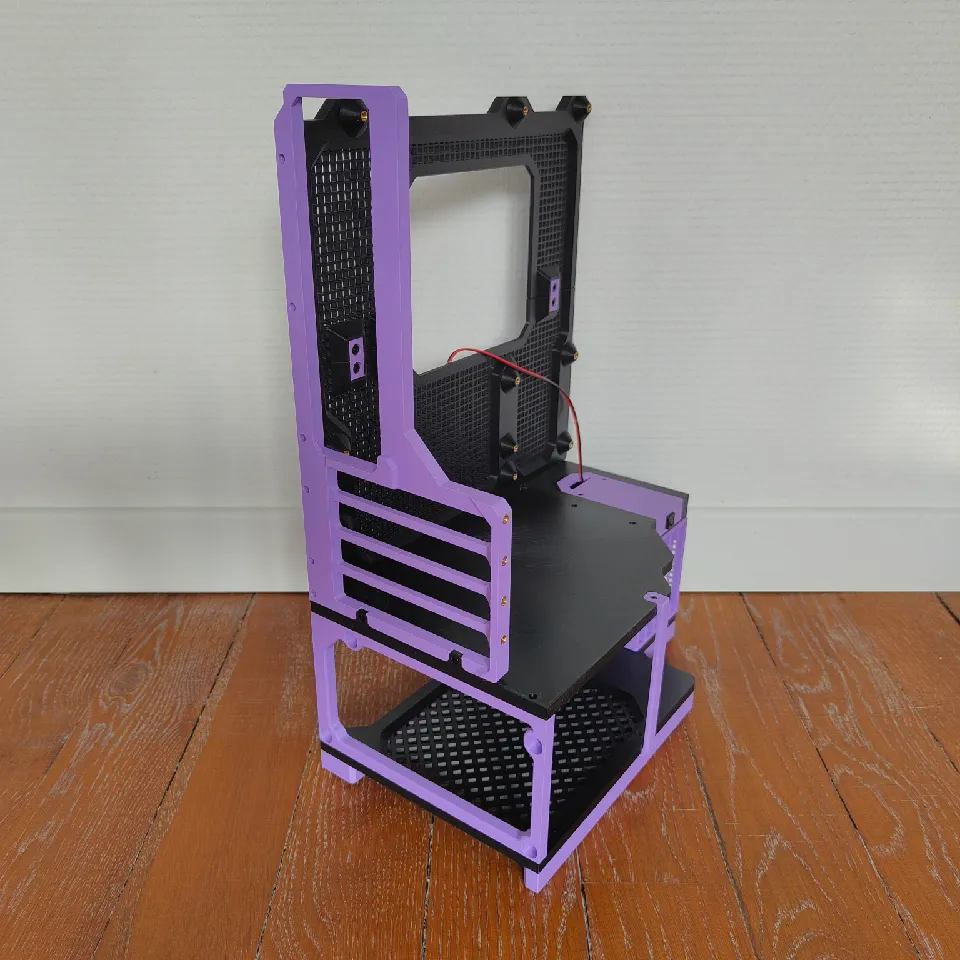 LxW Open Air - A 3DPrinted mATX Case for Minimalist