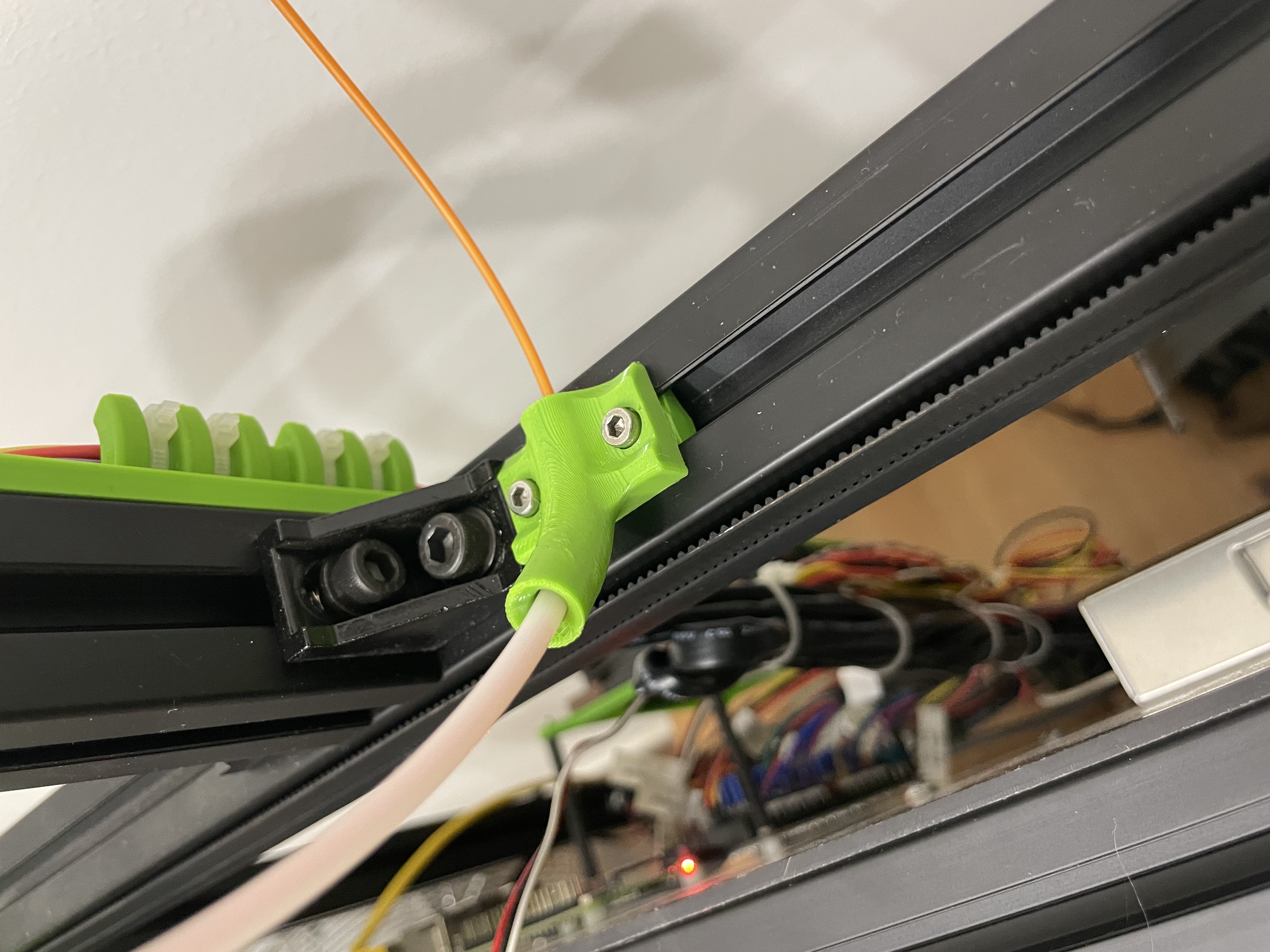 Reverse Bowden Mount for 2020 Extrusion