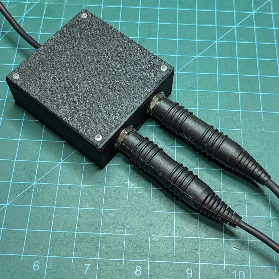 General Aviation Headset to USB Adapter Enclosure