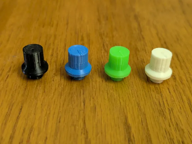 Speaker adjustment knob