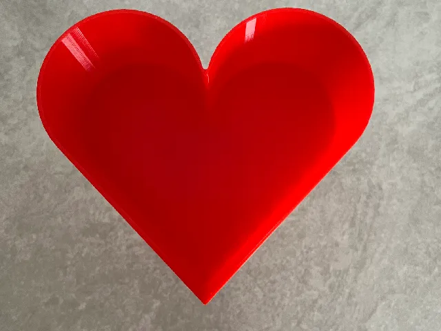 Heart Shaped Martini Glass