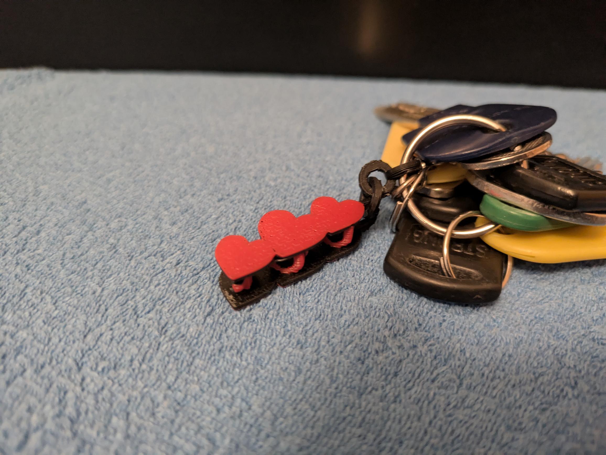 Heart keychain — thumbnail 4