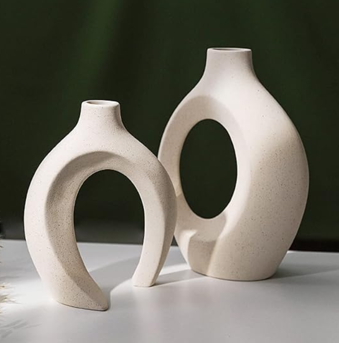 modern ceramic vase