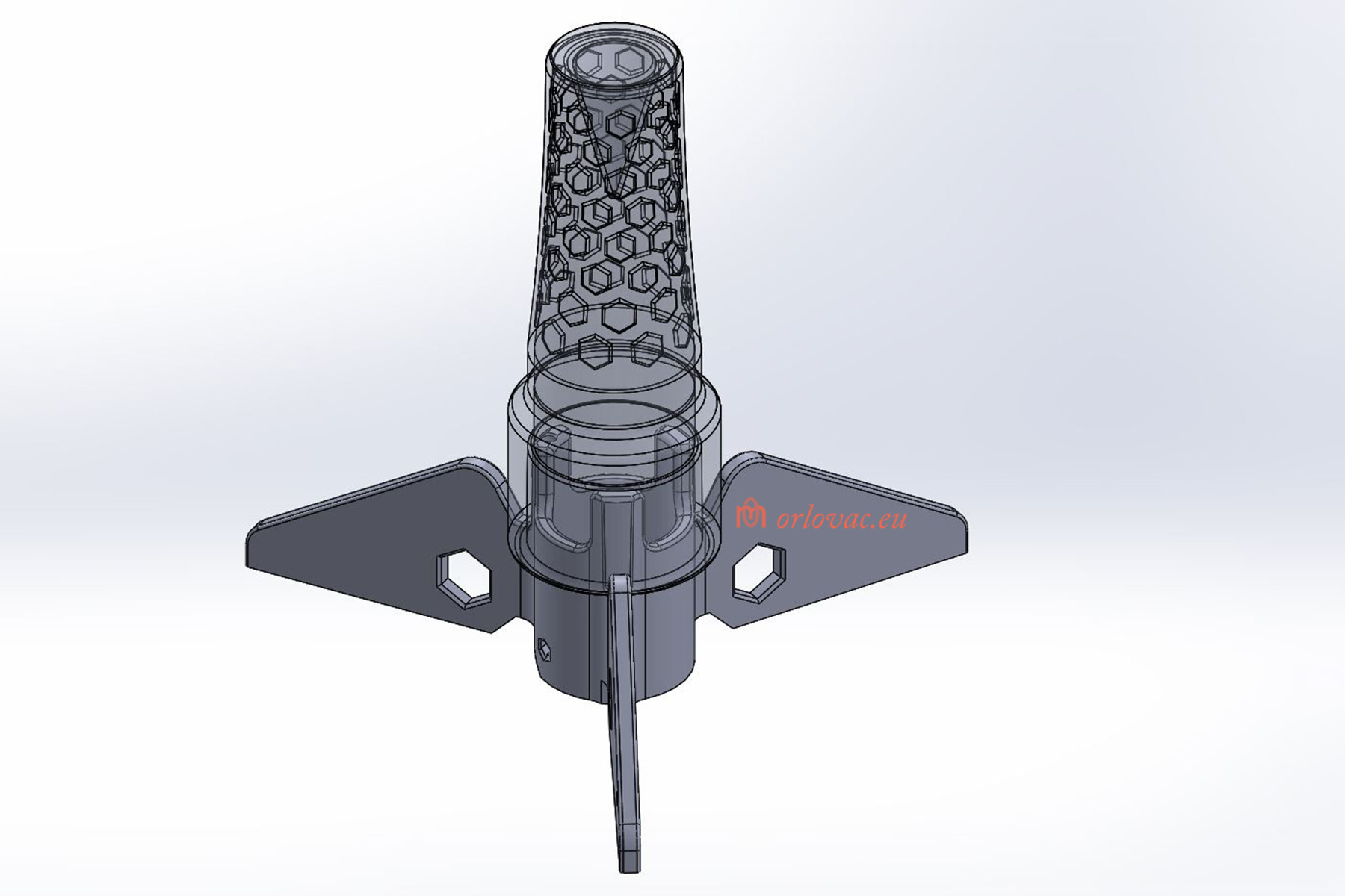 Miniatura 12 do modelo 3D Mini Maglite diffuser