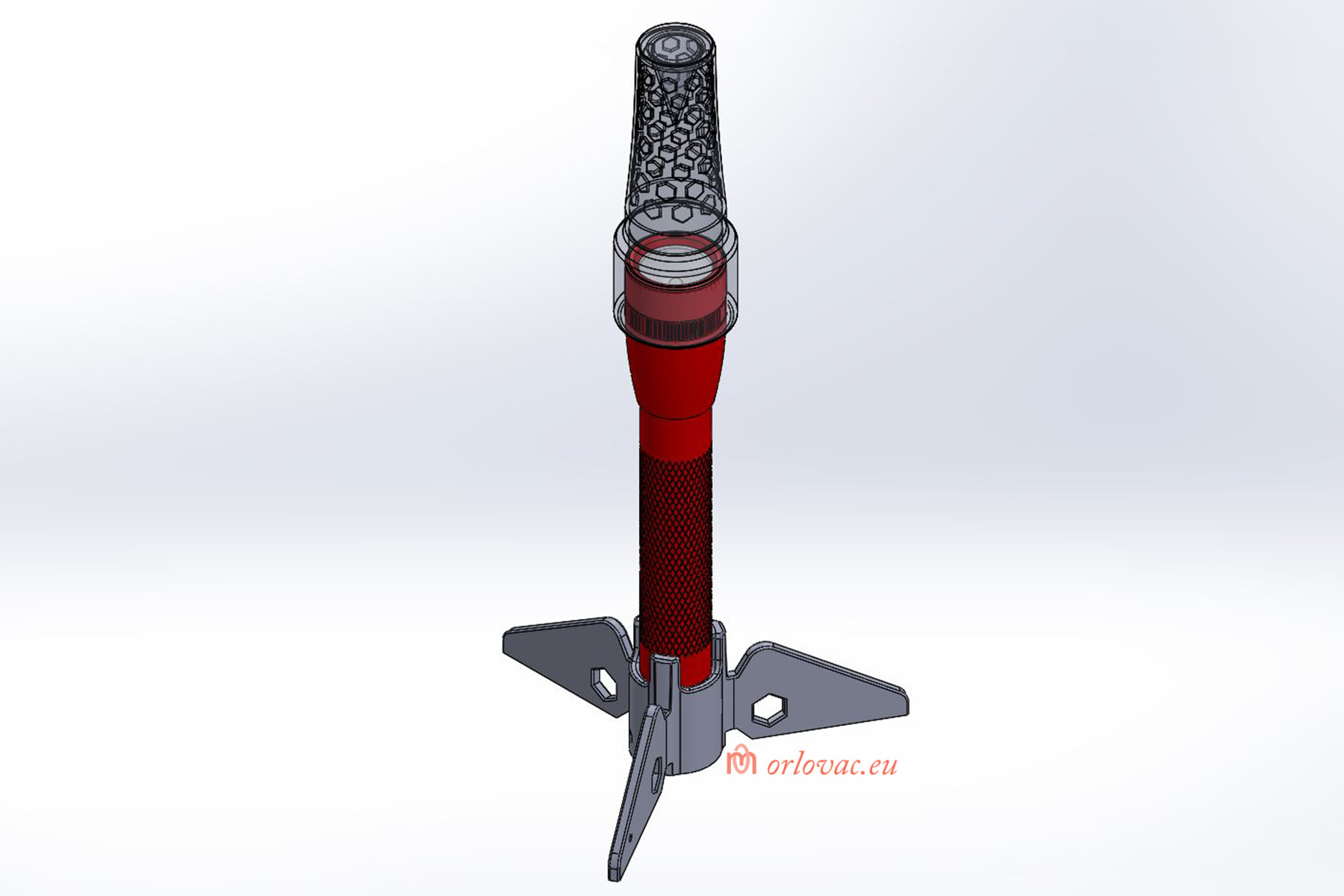 Miniatura 9 do modelo 3D Mini Maglite diffuser