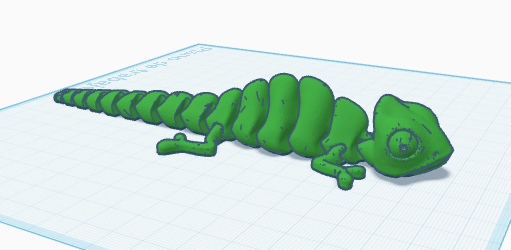 articulated chameleon