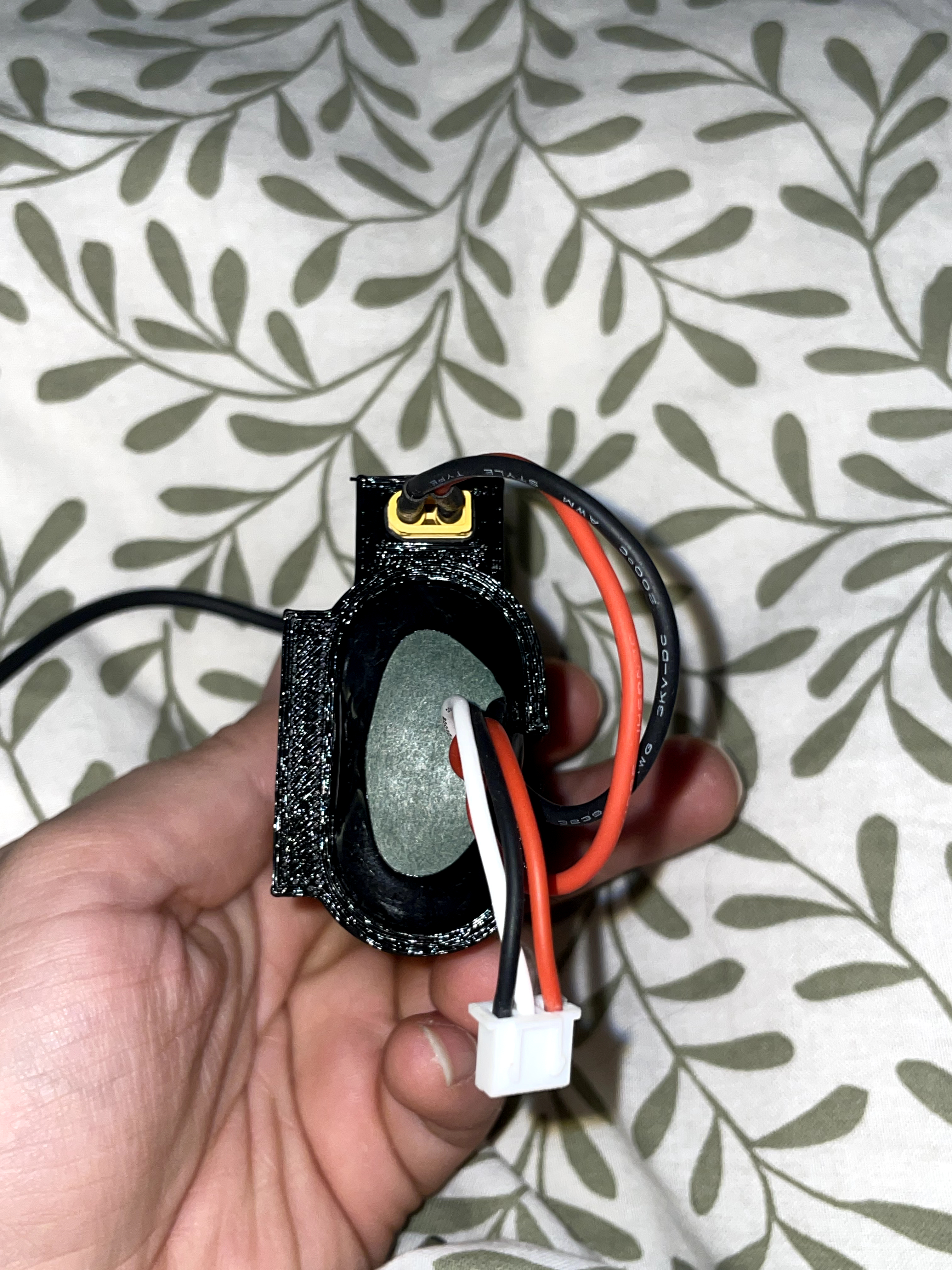 2s LiPo battery holder for FPV goggles UPGRADED
