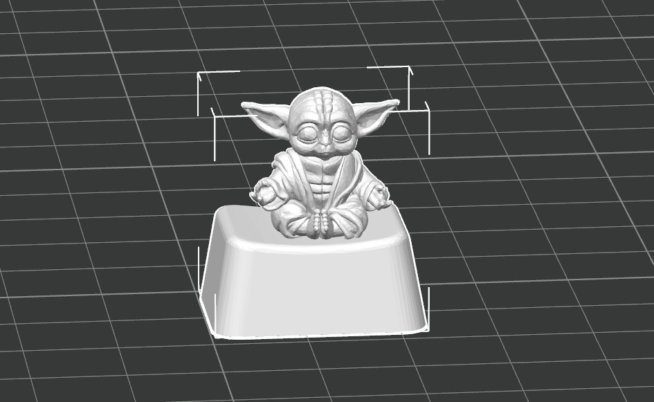 ctrl keycap Yoda