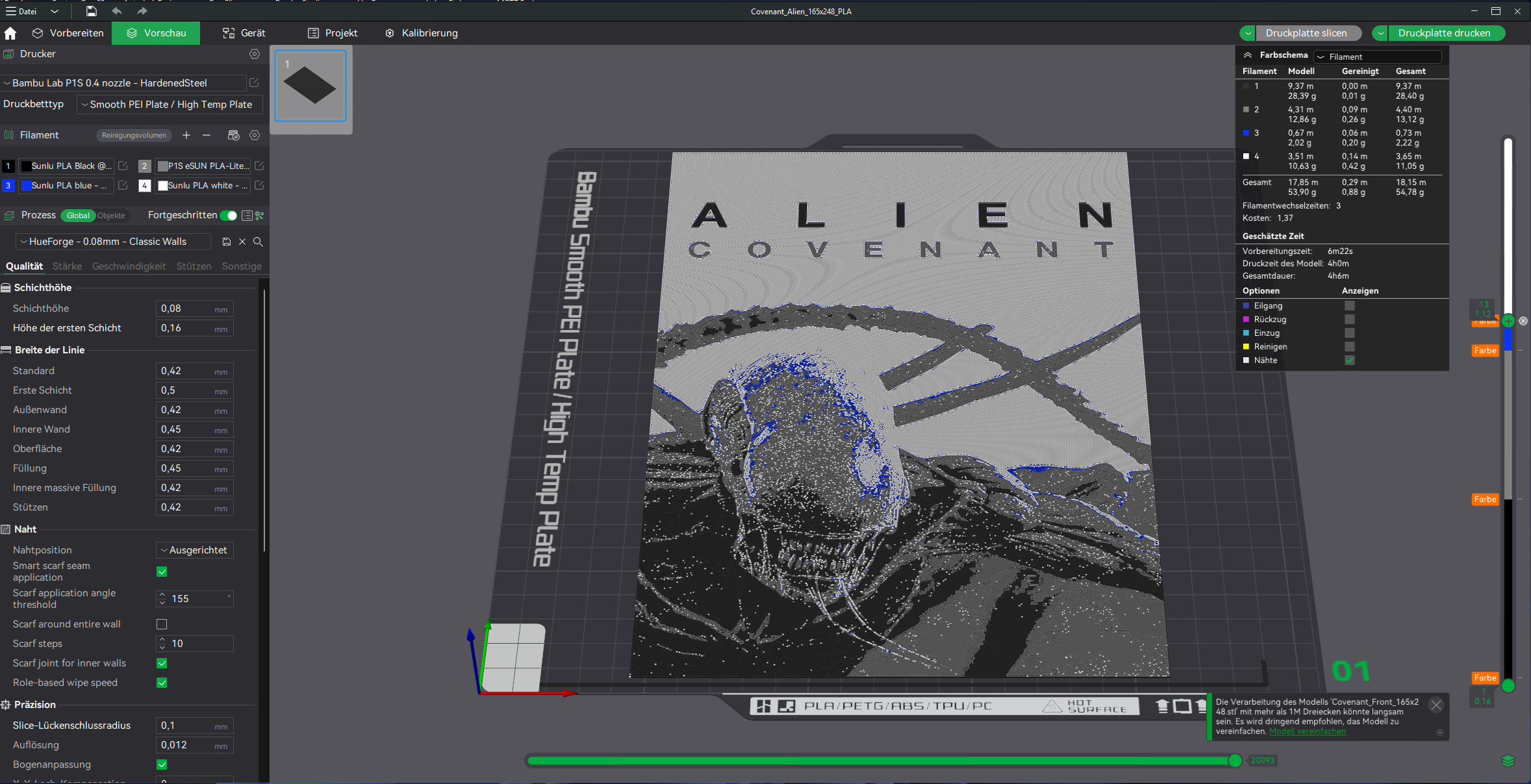 Project: Covenant Hueforge 2d Art