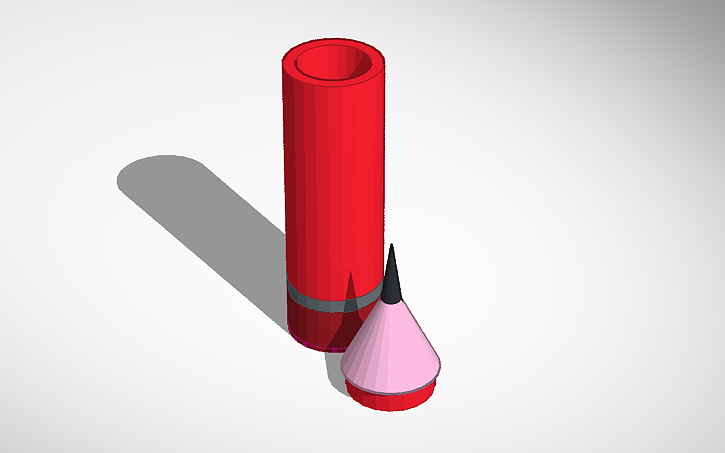 Valentines Pencil Holder