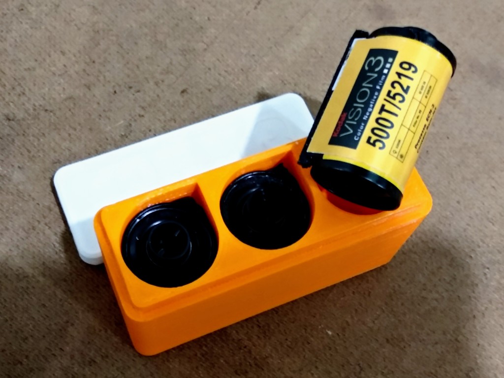 135 35mm x3 film case