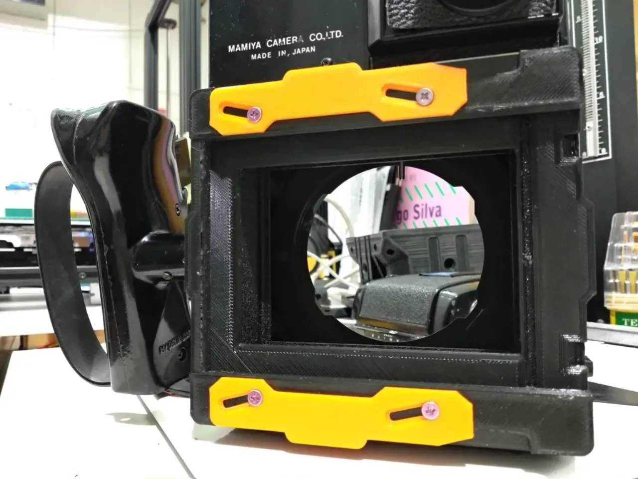Mamiya Universal Press rare G adapter graflock 2x3 120