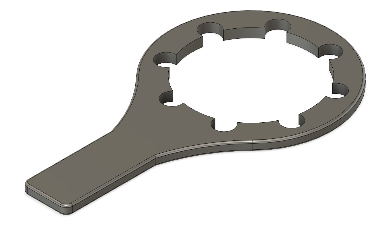 Flush Valve Wrench for Roca mechanism image 4